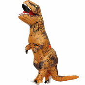 Kostum Dinozaver Rjav
