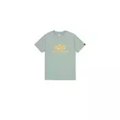 ALPHA INDUSTRIES Majica meta/oranžna