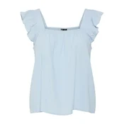 PIECES Bluza PCPIA svetlo modra
