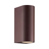 Nordlux - Zunanja stenska svetilka DION 2xGU10/25W/230V IP44 rezavá