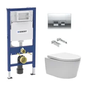 SIKOGESBRED35 SAT Brevis WC školjka s kompletom Geberit Duofix 458.103.00.2 Delta35