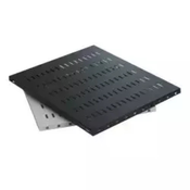 Polica fiksna 1000mm rack kacenje na 4 tacke Mirsan 191U crna MR.SBR100.01