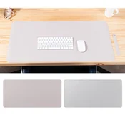 INF Usnjena podloga za miško 70x35cm - idealna za pisarno in domačo uporabo Grey+Silver C, (5000264642)