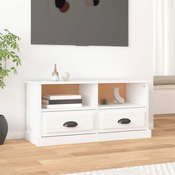 TV ormaric bijeli 93 x 35,5 x 45 cm od konstruiranog drva
