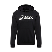 ASICS Sportska sweater majica, crna / bijela