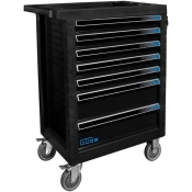 Güde DELOVNI VOZIČEK GW7 Black Line + 226-DELNI SET ORODJA
