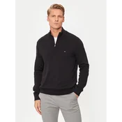 TOMMY HILFIGER Pulover ESSENTIAL  rdeča / črna / bela