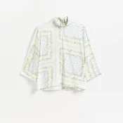 Reserved - Bluza od viskoze s dezenom