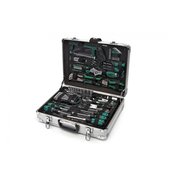 Set profesionalnog alata u aluminijskom koferu, 124 dijela