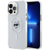 shumee Ovitek Karl Lagerfeld MagSafe za iPhone 14 Pro Max, bel
