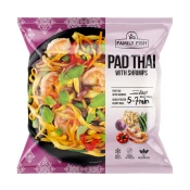 Pad thai testenine z rakci in zelenjavo, Family Fish, 500 g, zm