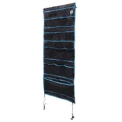 Vidaxl Vrečka za shranjevanje Črna in modra 125 x 48 cm oxford