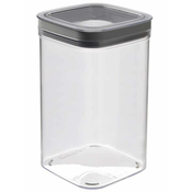 Curver Posoda za shranjevanje Dry Cube, 1,8l, transparent/siva