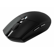 LOGITECH gaming brezžična optična miška G305, črna