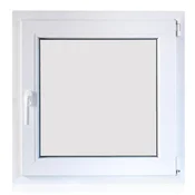 PVC kletno okno TP4000 belo 900 x 900 x 60 mm levo