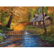 Sunsout - Puzzle Creekside Neighbors - 500 kosov