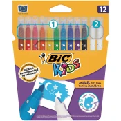 BIC Flomasteri MAGICNI KIDS COLOUR&ERASE B12