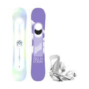 Salomon LOTUS + SPELL, snowboard, bela L47391400