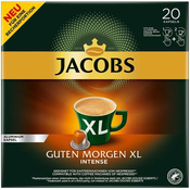 Jacobs Douwe Egberts JACOBS Guten Morgen Intense XL 20 aluminijastih kapsul, združljivih s kavnimi aparati Nespresso®