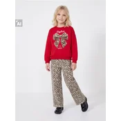 Sinsay - Wide leg džins sa leopard printom - šareno