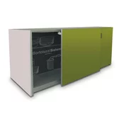 Garnitura drsnega okovja Slider S tip 5, šir. krila 700 mm, ŠK 1400 mm