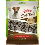 Dafiko Softbite mini stars Poslastica za pse, Šunka, 150 g