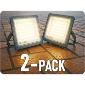 V-TAC LED REFLEKTOR 50W, 5000lm, IP65, CCT, MENJAVA BARVE 3000K/4000K/6500K, SIV/2-PACK!