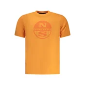 Oranžna majica s kratkimi rokavi