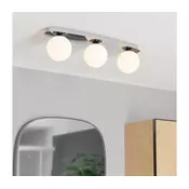Eglo 902096 - LED kopalniška stropna svetilka CASTROVIDO 3xG9/4,2W/230V IP44 krom