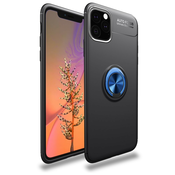 TPU gel ovitek/etui/ovitek Multi Ring za iPhone 11 Pro - črno-moder