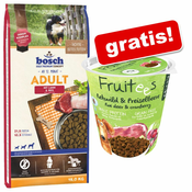 Varčno pakiranje: 2 x 15 kg Bosch v mešanem pakiranju - Junior jagnjetina & riž / Medium Junior
