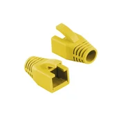 Logilink RJ45 zaštitna navlaka za odvajanje naprezanja, 8 mm, žuta, 50 kom