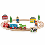 Bigjigs Rail Moj prvi vlak 19 kosov