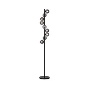 Schöner Wohnen 14506-18 - LED podna lampa DUBAI 9xG9/3W/230V crna/dimljena