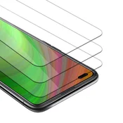 Cadorabo CADORABO Oppo Reno4 - Zaščitna folija v visoka prosojnost - 3-pack Kaljeno zaščitno steklo za zaslone s trdoto 9H in združljivostjo s 3D dotikom, (20548642)