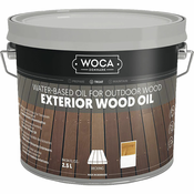 WOCA temno sivo olje za zunanjo uporabo 2,5 litra