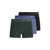 JACK & JONES Boksarice JACComo modra/temno zelena/črna