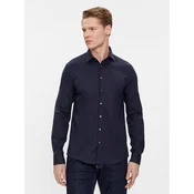 Calvin Klein Srajca K10K108426 Mornarsko modra Slim Fit