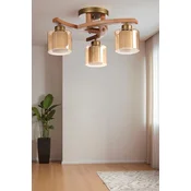 Opviq Luster 2593709, Zlatno-bež