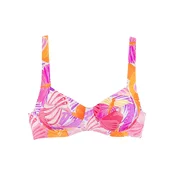 SUNSEEKER Bikini zgornji del lila/oranžna/roza/malina