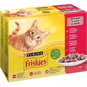 Konzervice Friskies Cat piletina, govedina, janjetina i patka u umaku 12 x 85 g