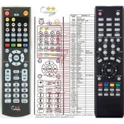 General AIRLIVE AIRMEDIA-350 - compatible General-branded remote control