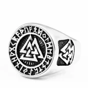 Prstan Valknut - SS8-710R Steel