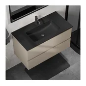 Kopalniška omarica z umivalnikom KENWOOD 91 cm marakesh/črna