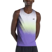 New Balance Majica brez rokavov Race Day Ultra Light Printed Singlet