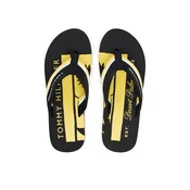Japonke Tommy Hilfiger Patch Hilfiger Beach Sandal FM0FM05903 Črna