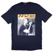 Post Malone Live In Concert (Back Print & Ex-Tour) Navy Blue M Majica