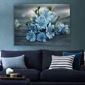 Wallity Dekorativna slika na platnu, 70x100cm, Šarena