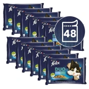 FELIX DUO vrecice - ukusni izbor ribe 48 x 85 g