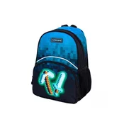 Astra Otroški nahrbtnik AstraBAG BLUE PIXEL, AK300, 502024094